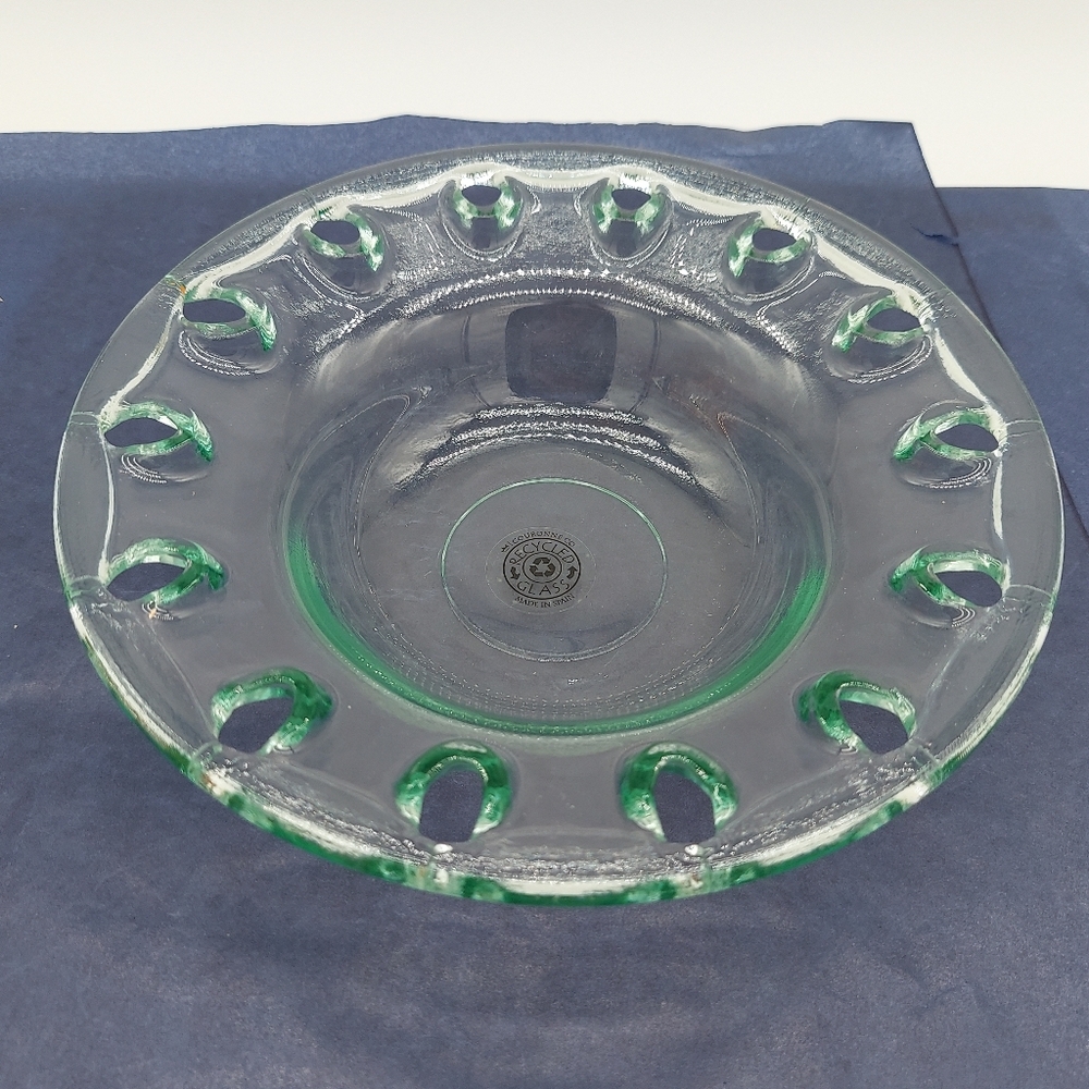 Coke Green Glass Bowl